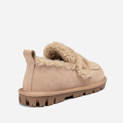 Ugg Violet Shearling Loafer-PEROZ Accessories