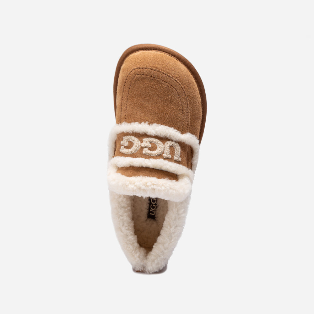 Ugg Violet Shearling Loafer-PEROZ Accessories