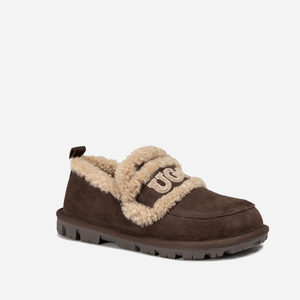 Ugg Violet Shearling Loafer-PEROZ Accessories