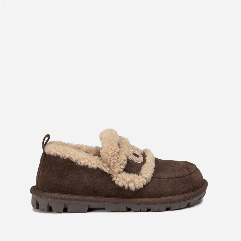 Ugg Violet Shearling Loafer-PEROZ Accessories