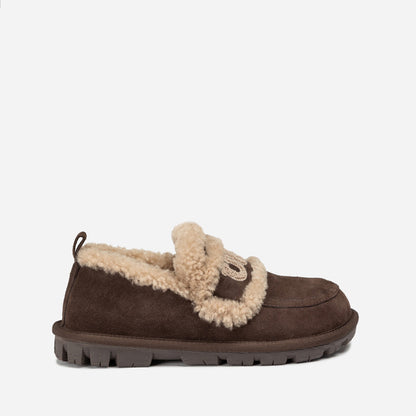 Ugg Violet Shearling Loafer-PEROZ Accessories