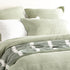 Elegance Waffle Cotton Jacquard Moss European Pillowcase by Renee Taylor-Home & Garden > Bedding > Pillowcases-PEROZ Accessories