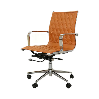 EBGO Adjustable Mid-Back Office Chair-Furniture > Office > Office &amp; Desk Chairs-PEROZ Accessories
