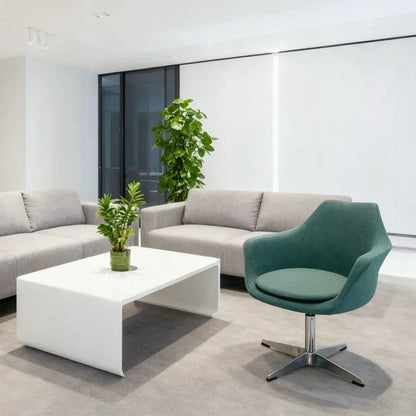 EBGO 360° Swivel Leisure/Office Chair-Furniture > Office > Office &amp; Desk Chairs-PEROZ Accessories