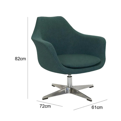 EBGO 360° Swivel Leisure/Office Chair-Furniture > Office > Office &amp; Desk Chairs-PEROZ Accessories