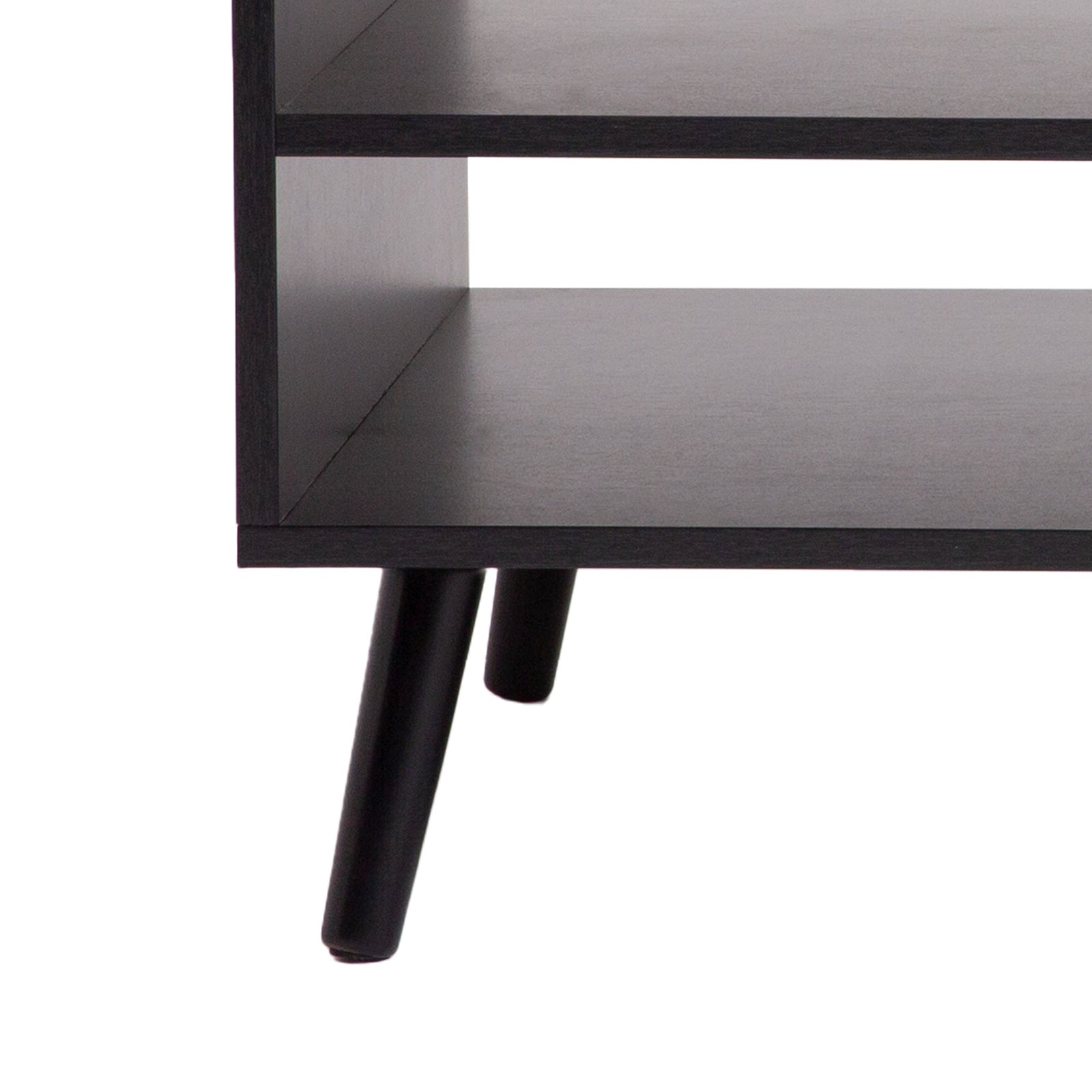 Casa Decor Tulum Rattan Coffee Table Storage Drawer Furniture Wooden Black-Baby &amp; Kids > Baby &amp; Kid&