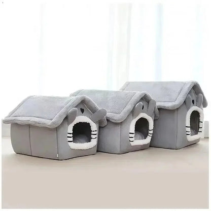 Warm Indoor Dog House Soft Pet Bed Under 40 Characters-Pet Care &gt; Dog Supplies &gt; Dog Beds-PEROZ Accessories