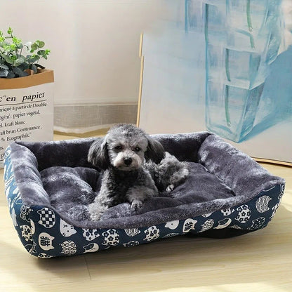 Small to Large Pet Dog Bed Sofa Mats Blue-Pet Care &gt; Dog Supplies &gt; Dog Beds-PEROZ Accessories