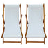 Set of 2 relax chairs-Furniture > Dining > Dining Set-PEROZ Accessories