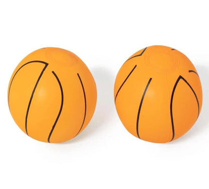Inflatable Basketball Play Pool - 40in x 2.51m x 1.68m-Home &amp; Garden &gt; Pool &amp; Accessories &gt; Pool Toys &amp; Inflatables-PEROZ Accessories