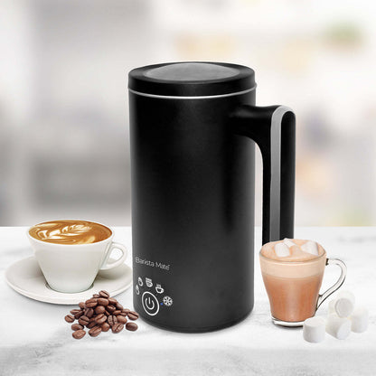 Hot &amp; Cold Milk Frother, 5 Modes for Foam, Warming &amp; Frothing Milk-Milk Makers-PEROZ Accessories