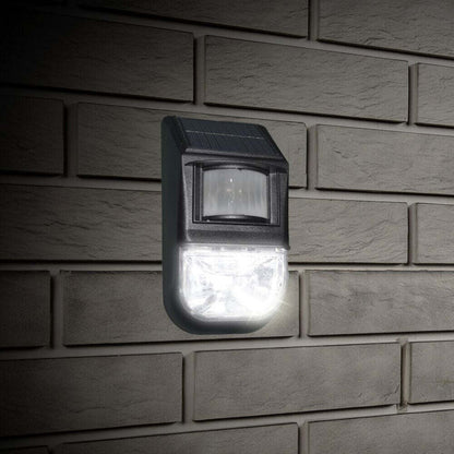 Solar-Powered Motion Sensor Light (1-Piece), Detects Motion, Rechargeable-Outdoor Lights-PEROZ Accessories