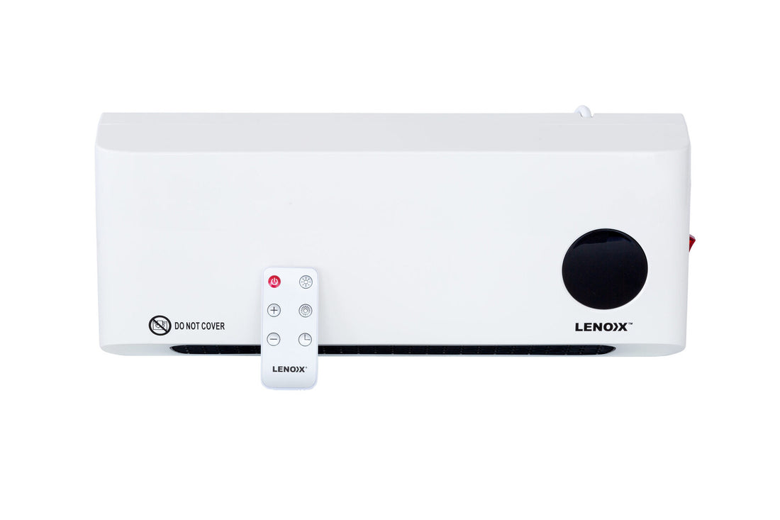 Wall-Mounted Heater &amp; Fan with Remote Control-Appliances &gt; Heaters-PEROZ Accessories