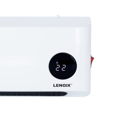 Wall-Mounted Heater &amp; Fan with Remote Control-Appliances &gt; Heaters-PEROZ Accessories