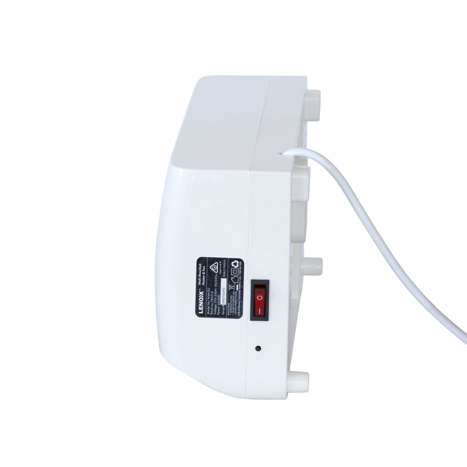Wall-Mounted Heater &amp; Fan with Remote Control-Appliances &gt; Heaters-PEROZ Accessories