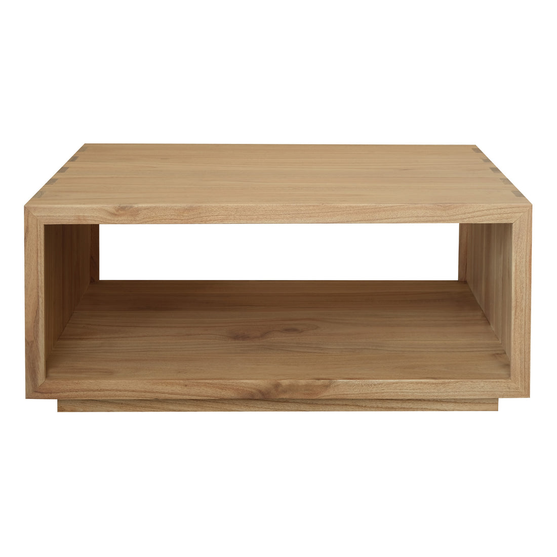 Oscar Solid Mindi Timber Coffee Table (Natural)-Furniture > Living Room > Coffee Tables-PEROZ Accessories