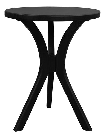 Gatsby Round Side Table - Small (Black)-Furniture &gt; Living Room &gt; Side Tables-PEROZ Accessories