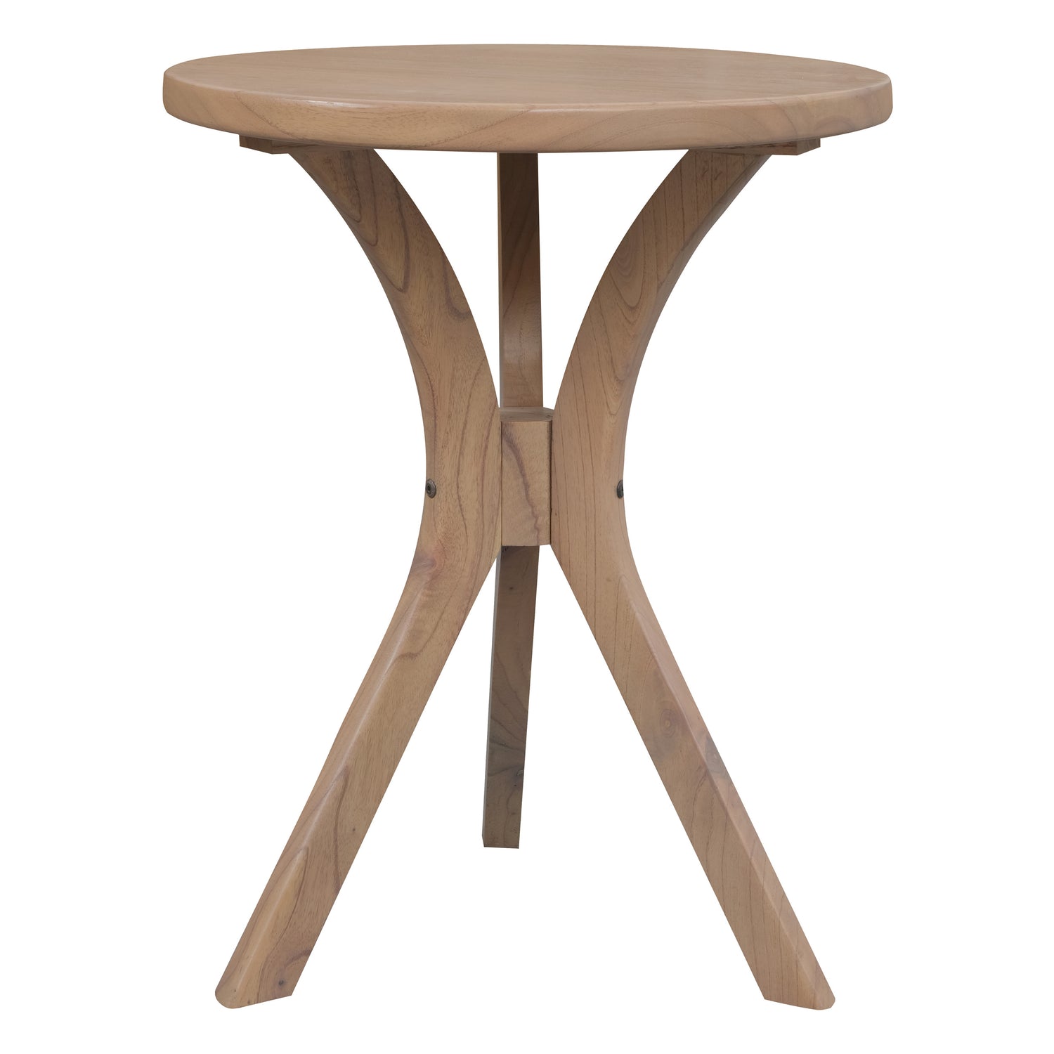 Gatsby Round Side Table - Large (Natural)-Furniture > Living Room > Side Tables-PEROZ Accessories