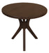 Gatsby Round Side Table - Large (Walnut)-Furniture > Living Room > Side Tables-PEROZ Accessories
