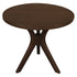 Gatsby Round Side Table - Large (Walnut)-Furniture > Living Room > Side Tables-PEROZ Accessories