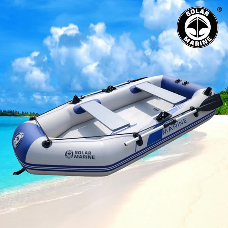 2.3M Inflatable Boat Laminated Wear Resistant Fishing Boat-Outdoor > Boating-PEROZ Accessories