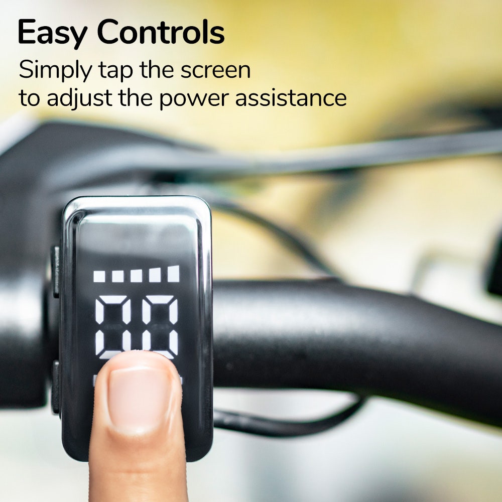 VALK Shuttle 5 Electric Folding Bike, Gen II, 20&quot; Tyres, Shimano 7-Speed, Dark Grey-Sports &amp; Fitness &gt; Bikes &amp; Accessories-PEROZ Accessories