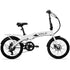 VALK Shuttle 5 Electric Folding Bike, Gen II, 20" Tyres, Shimano 7-Speed, White-Sports & Fitness > Bikes & Accessories-PEROZ Accessories