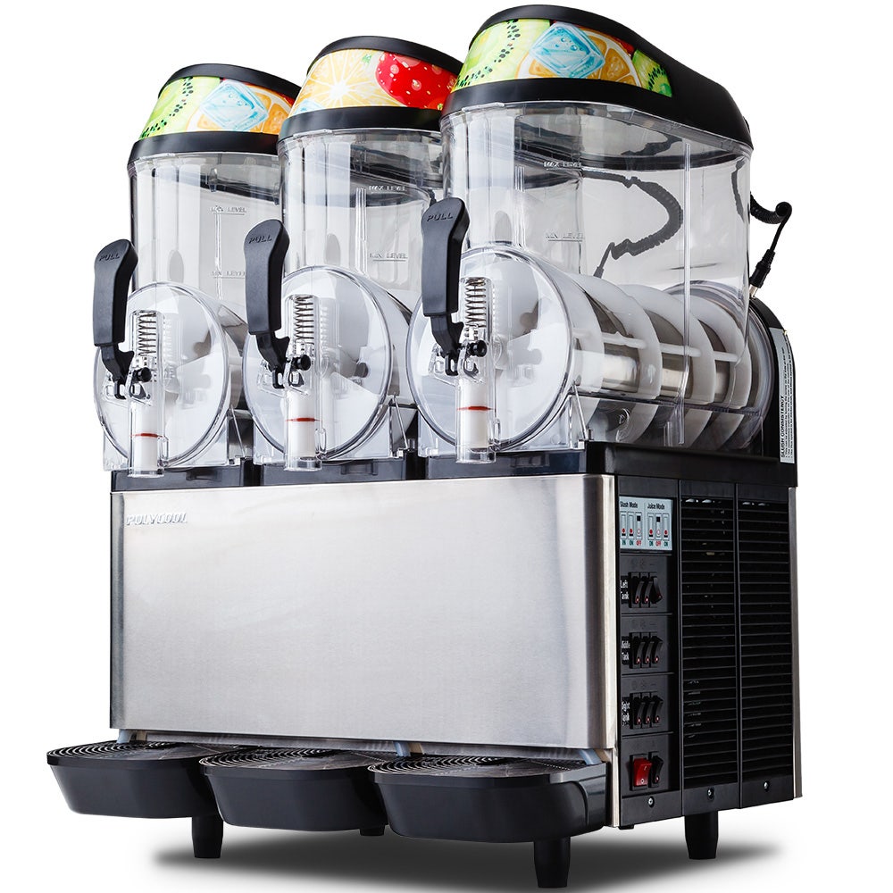POLYCOOL 36L Slushie Machine Granita Commercial Slush Slurpee Maker Slushy Juice-Slushie Machines-PEROZ Accessories