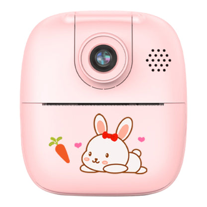 Kids Rechargeable Instant Print Camera Pink - Digital Thermal Photo Video MP3-Audio &amp; Video &gt; Photography &gt; Camera Accessories-PEROZ Accessories