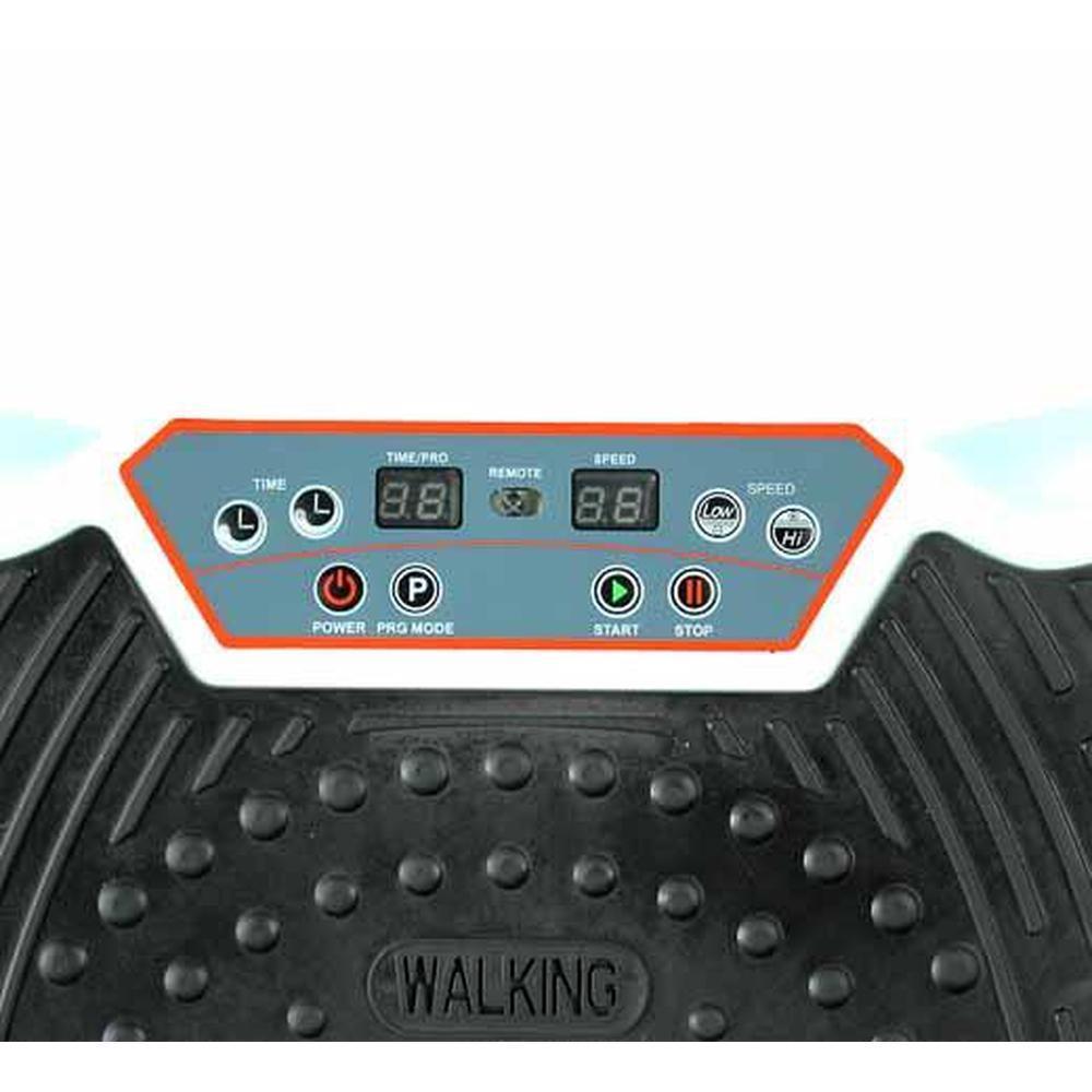 Black Vibration Machine Platform - Exercise Vibrating Plate - Whole Body Workout-Sports &amp; Fitness &gt; Fitness Accessories-PEROZ Accessories