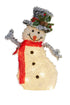 Klika 50cm Christmas Snowman With Lights-Occasions > Christmas > Outdoor Decorations & Lights-PEROZ Accessories