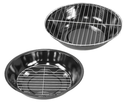 Wallaroo 3-in-1 Charcoal BBQ Smoker Portable Outdoor Barbecue Grill Meat Cooker &amp; Roaster for Backyard Camping-Home &amp; Garden > BBQ-PEROZ Accessories