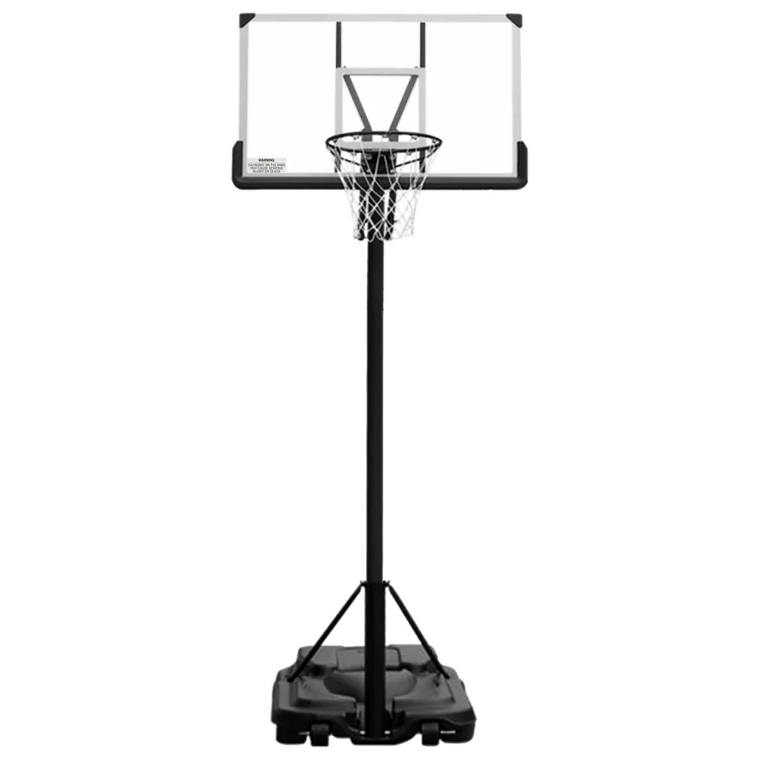 Kahuna 50 Portable Basketball Hoop System Height Adjustable 3.05m Fibreglass Backboard Outdoor Stand Kids Adults-Sports &amp; Fitness > Basketball &amp; Accessories-PEROZ Accessories