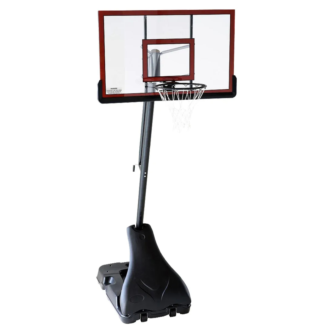 Kahuna Portable Basketball Hoop Ring Stand 56 Inch Height Adjustable 2.3m-3.05m Polycarbonate Backboard-Sports &amp; Fitness > Basketball &amp; Accessories-PEROZ Accessories