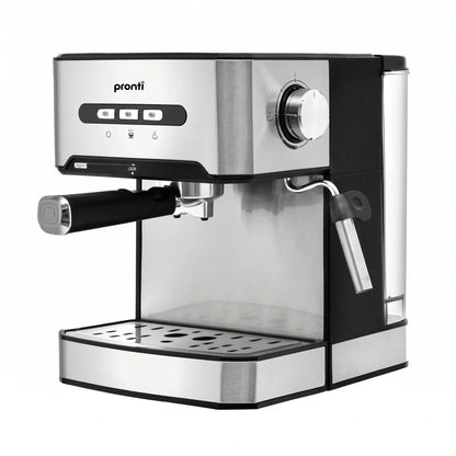 Pronti 1.6L Automatic Coffee Espresso Machine with Steam Frother-Coffee Makers-PEROZ Accessories