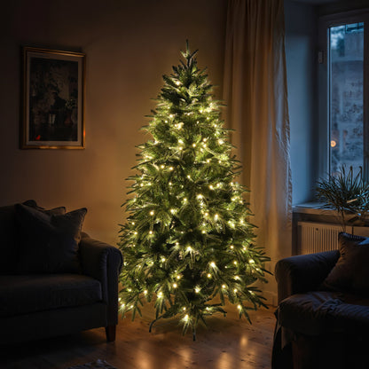 Christabelle 1.2m Prelit Everglow Fir Christmas Tree with 150 LED Lights-Occasions &gt; Christmas &gt; Christmas Trees-PEROZ Accessories