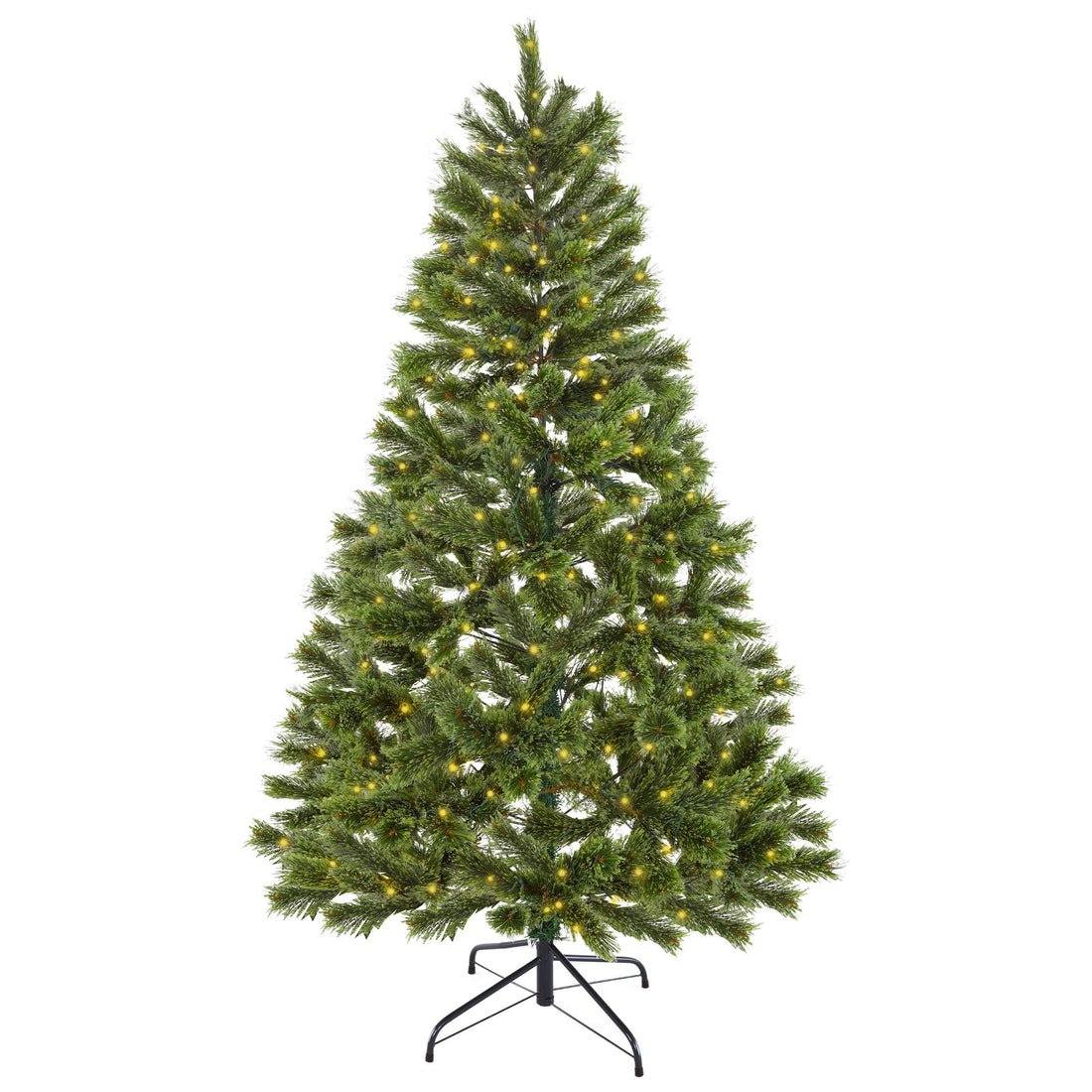 Christabelle 1.2m Prelit Lumina Pine Christmas Tree With 150 Led Lights-Occasions &gt; Christmas &gt; Christmas Trees-PEROZ Accessories