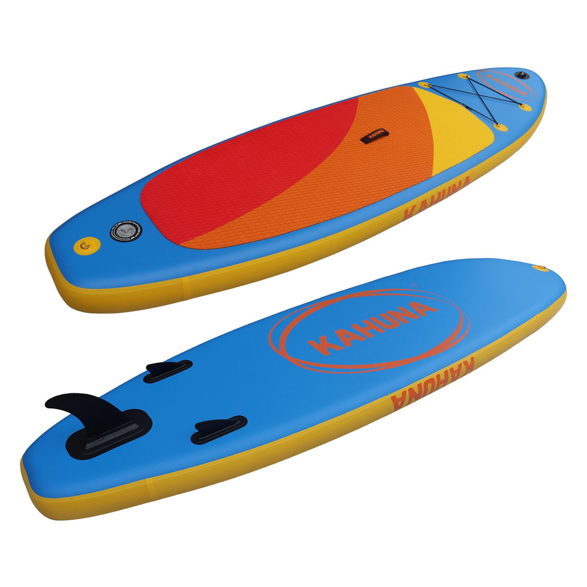 Kahuna Hana 10FT Inflatable Stand Up Paddle Board Set - Non-Slip iSUP Paddleboard with Backpack Paddle Pump Leash-Outdoor > Boating-PEROZ Accessories