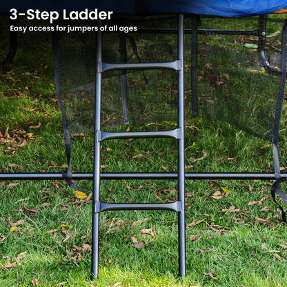 Kahuna 10ft Twister Springless Trampoline Safety Net Pad Mat Outdoor Orange-Sports &amp; Fitness > Trampolines > Trampolines &amp; Accessories-PEROZ Accessories