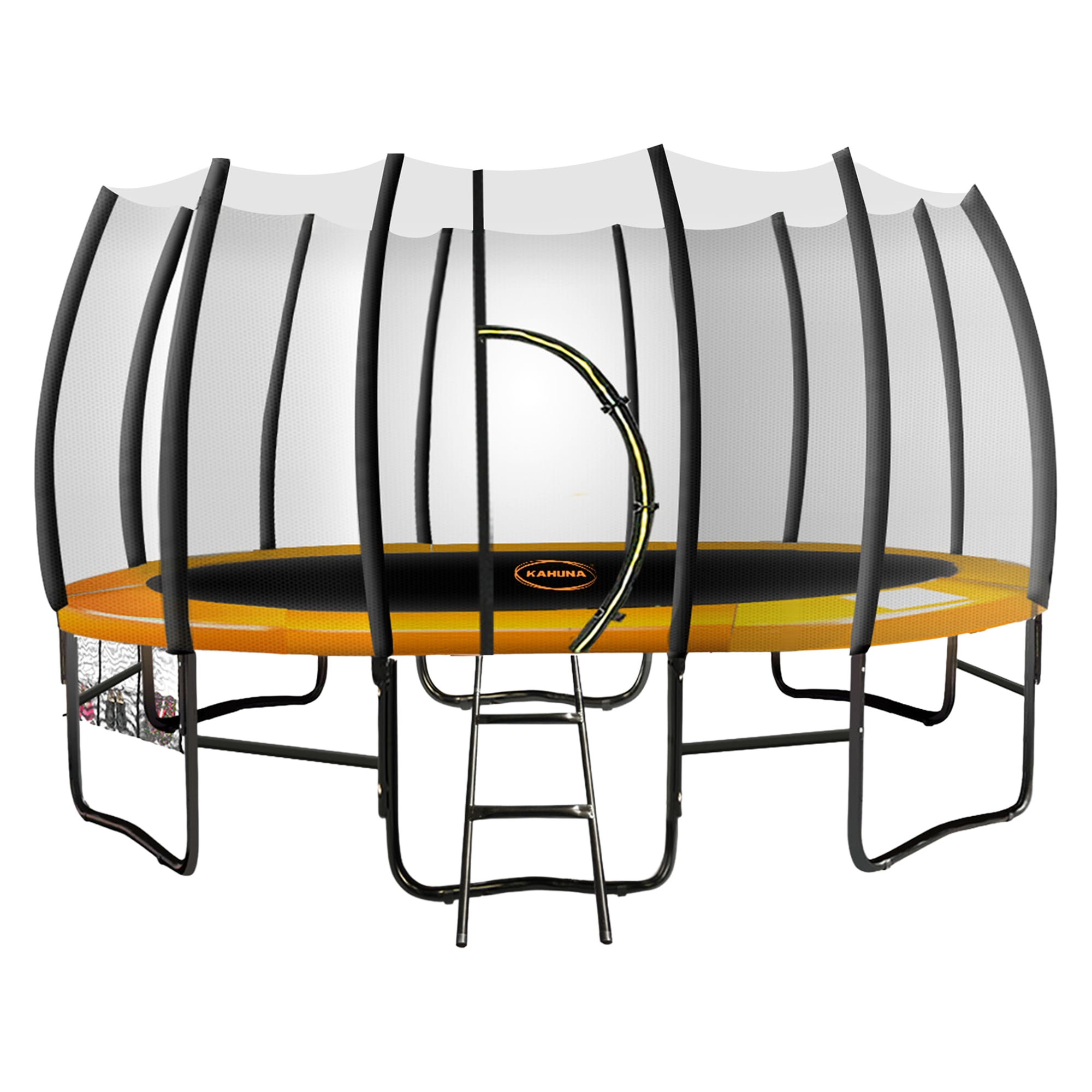 Kahuna Twister 14ft Springless Trampoline Outdoor Kids Safety Net Pad Mat-Sports &amp; Fitness > Trampolines > Trampolines &amp; Accessories-PEROZ Accessories