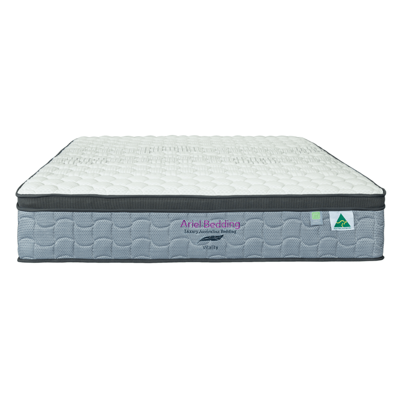 Ariel Vitality Mattress - 5 Zoned Pocket Spring Mattress - Medium/Firm - SINGLE-Furniture &gt; Mattresses &gt; Single Mattress-PEROZ Accessories