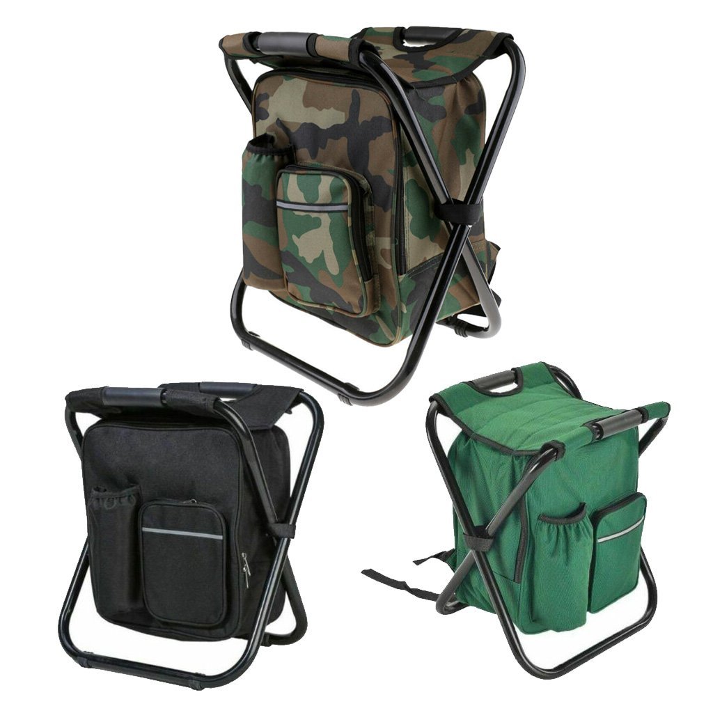 Camping chairs with cooler bag sales