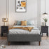 Bed Frame Mattress Foundation (Dark Grey) - Single-Bed Frames-PEROZ Accessories