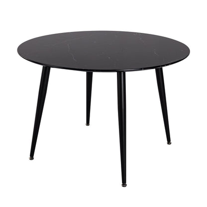 Marble Mania Round Table-Furniture > Dining > Dining Tables-PEROZ Accessories