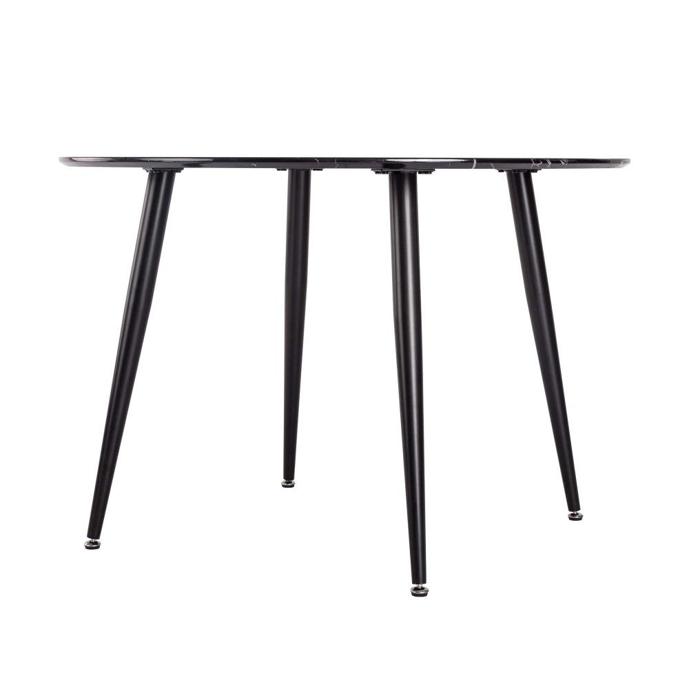 Marble Mania Round Table-Furniture > Dining > Dining Tables-PEROZ Accessories