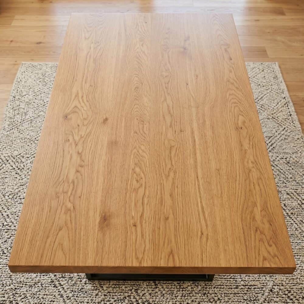 Venice Rectangular Dining Table 170cm Natural-Furniture > Dining > Dining Tables-PEROZ Accessories