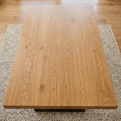 Venice Rectangular Dining Table 170cm Natural-Furniture > Dining > Dining Tables-PEROZ Accessories