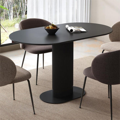 Clara Eclipse Oval Dining Table-Furniture > Dining > Dining Tables-PEROZ Accessories
