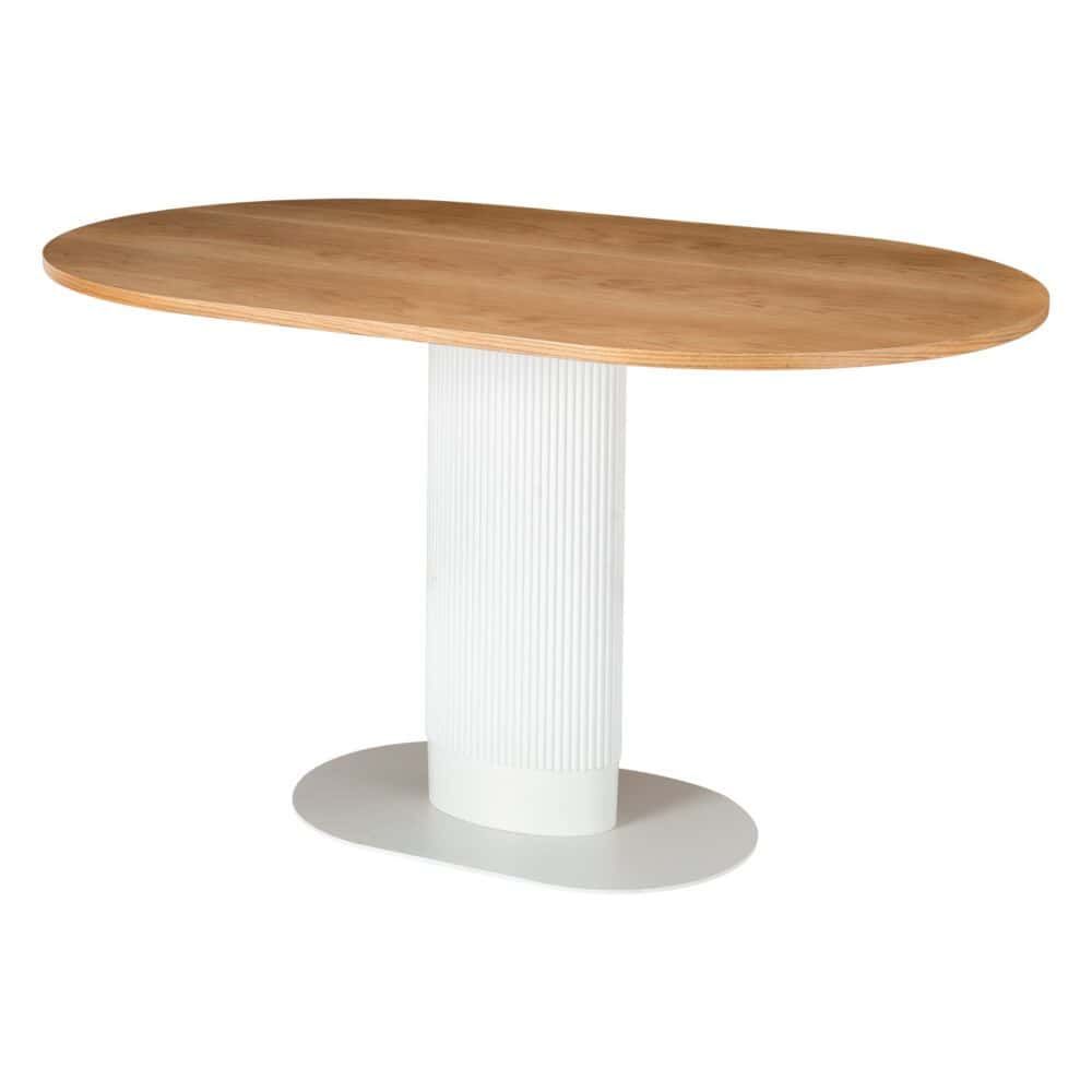 Clara Gather Round Oval Dining Table-Furniture > Dining > Dining Tables-PEROZ Accessories