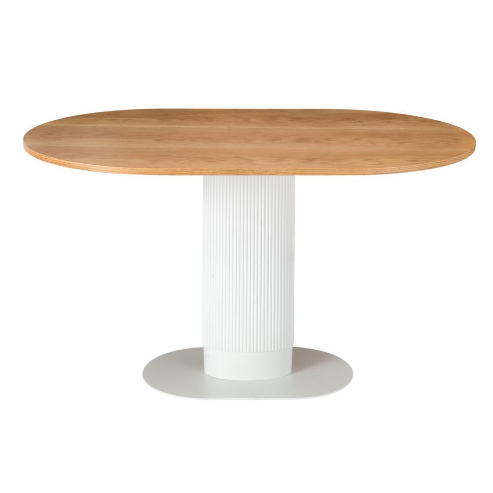 Clara Gather Round Oval Dining Table-Furniture > Dining > Dining Tables-PEROZ Accessories